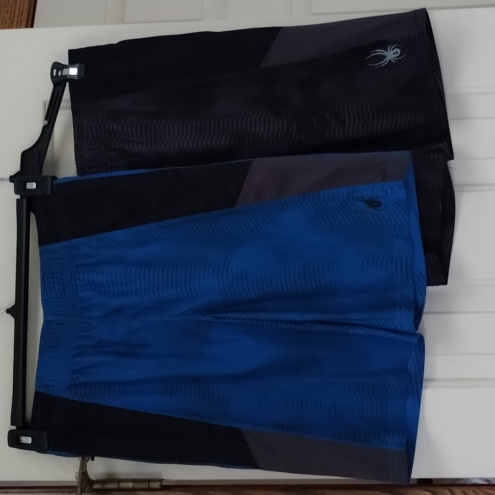 2 Prs Of Boy's SPYDER Athletic Shorts